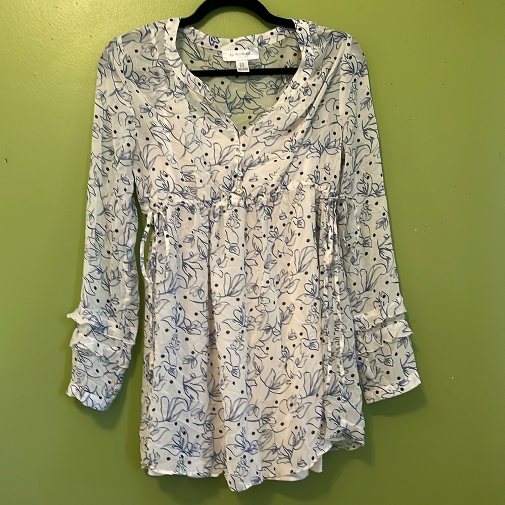 EUC Motherhood Adjustable Blouse